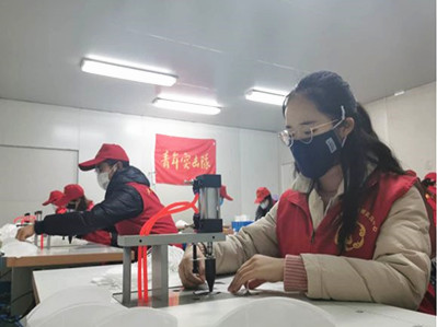 Inspired YNU students work for epidemic prevention, control