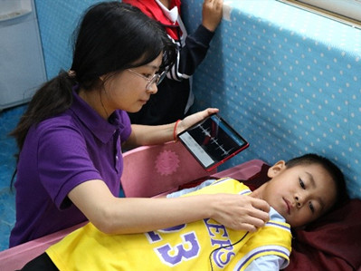 Screen equipment used by YNU makes big difference